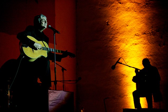 Enrico Macias , musico argelino no festival de musicas sacras . Fes , 08 de Junho de 2006 . @Enric Vives-Rubio