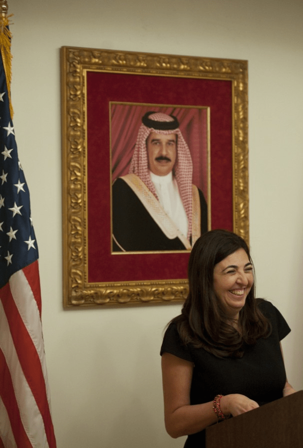 Huda Nonoo pertence à mais influente das famílias judias no Bahrain. @DR 