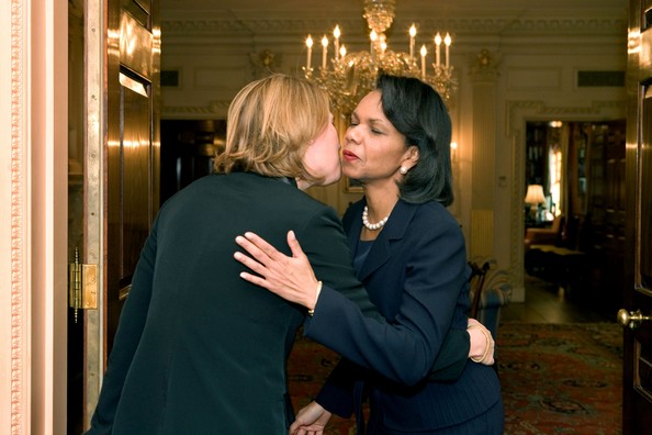 Livni e uma grande amiga, a ex-secretária de Estado norte-americana Condoleezza Rice. © Direitos Reservados | All Rights Reserved