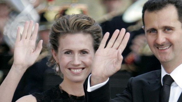 O casamento do alauita Bashar al-Assad e da sunita Asma Akhras foi visto como uma união de conveniência para reforçar a unidade de um país heterógeneo. @DR (Direitos Reservados | All Rights Reserved)