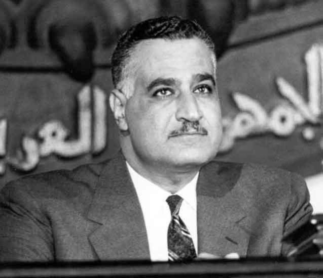 Gamal Abdel Nasser, o Presidente egípcio que era, simultaneamente, aliado e rival de Hafez al-Assad. Ambos foram os grandes derrotados da Guerra dos Seis Dias, contra Israel, em 1967. @DR (Direitos Reservados | All Rights Reserved)