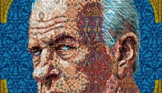 Um ilustração de Amitai Sandy, com o rosto de Yitzhak Rabin, publicada pelo diário Ha'aretz. Em tribunal, o cúmplice do seu assassino, Hagay Amir, declarou que fez abortar duas tentativas de o irmão, Yigal, matar o primeiro-ministro. Garantiu também que este não o avisou de que iria usar as armas por ele calibradas para consumar o crime. © Amitai Sandy | Ha’aretz