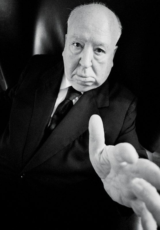 O cineasta Alfred Hitchcok @ Ara Güler