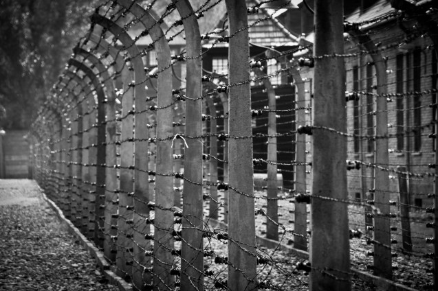 Barbed wire preventing any escape at Auschwitz I © avisionn.com