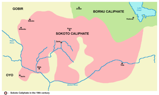 mage Credit: . The Sokoto Caliphate was the region's largest empire. © Wikimedia Commons