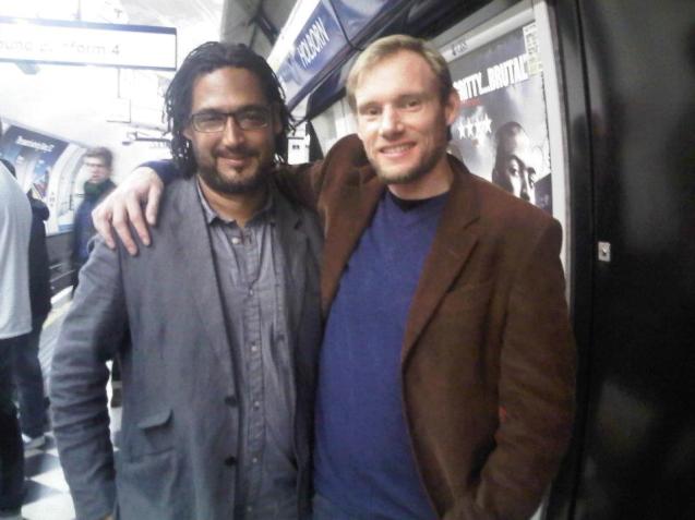 Casper W. Erichsen (à direita e David Olusoga, autores The Kaiser's Holocaust: Germany's Forgotten Genocide and the Colonial Roots of Nazism © Casper W. Erichsen