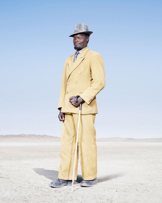 This man is among the photographer's favorite subjects: "For walking in front of the camera/lighting set up without saying a word, posing so perfectly for one shot, and then walking off smiling.” © Jim Naughten | wired.com